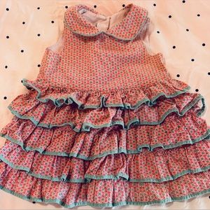 Pippa and Julie-size 4T girls ruffled dress.